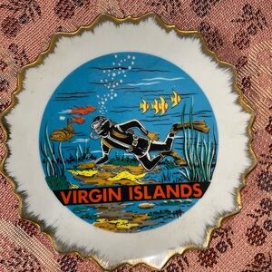 Virgin Islands Souvenir Plate